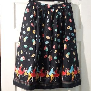 ModCloth Y'all Dolled Up Skirt